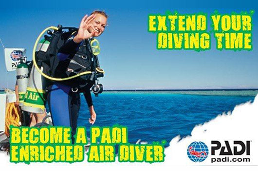 The Benefits of Diving on NITROX (Enriched Air)
