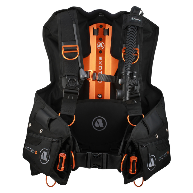 Apeks-Exotec-S-Orange-Scuba-