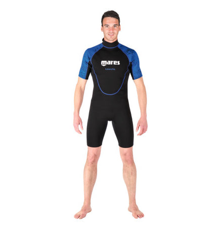 Wetsuits - Mares Manta 2.2mm Shorty Wetsuit (Mens)