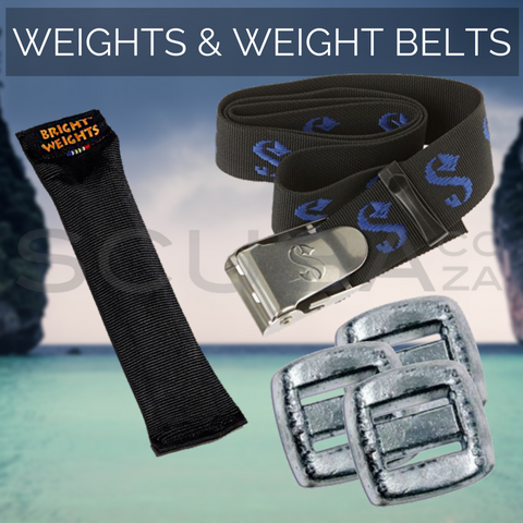 SCUBA Weight Belts & Weights