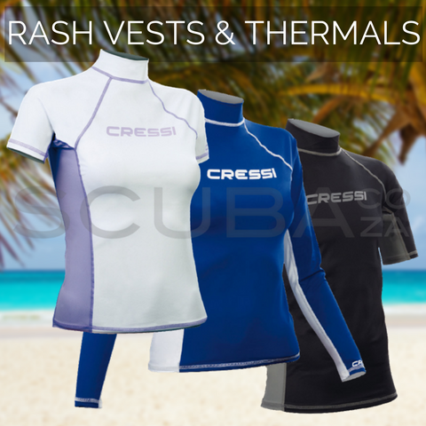SCUBA Rash Vests & Thermals