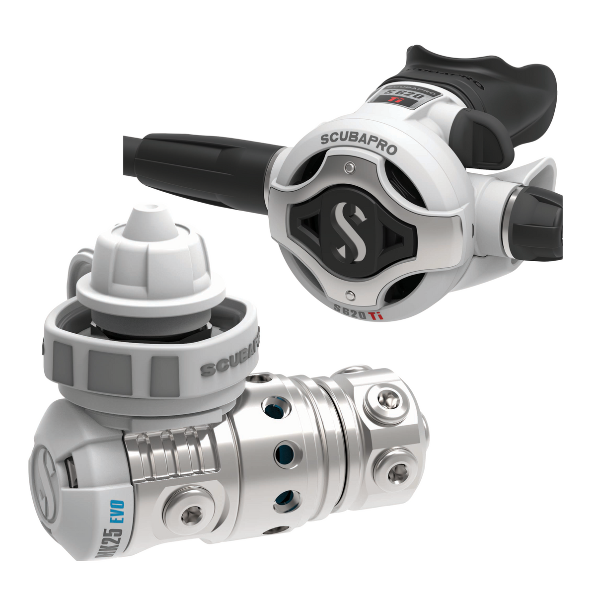 SCUBAPRO MK25 EVO/S620Ti WHITE - SCUBAPRO regulators