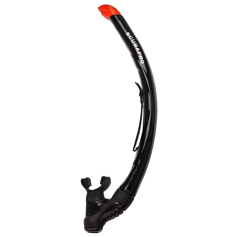 SCUBAPRO VENT 2 SNORKEL FULL BLACK - SCUBAPRO snorkels