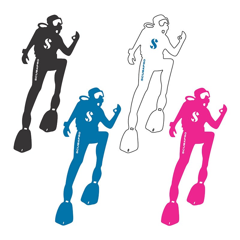 SCUBAPRO DIVER STICKERS - SCUBAPRO dive wear & promotional