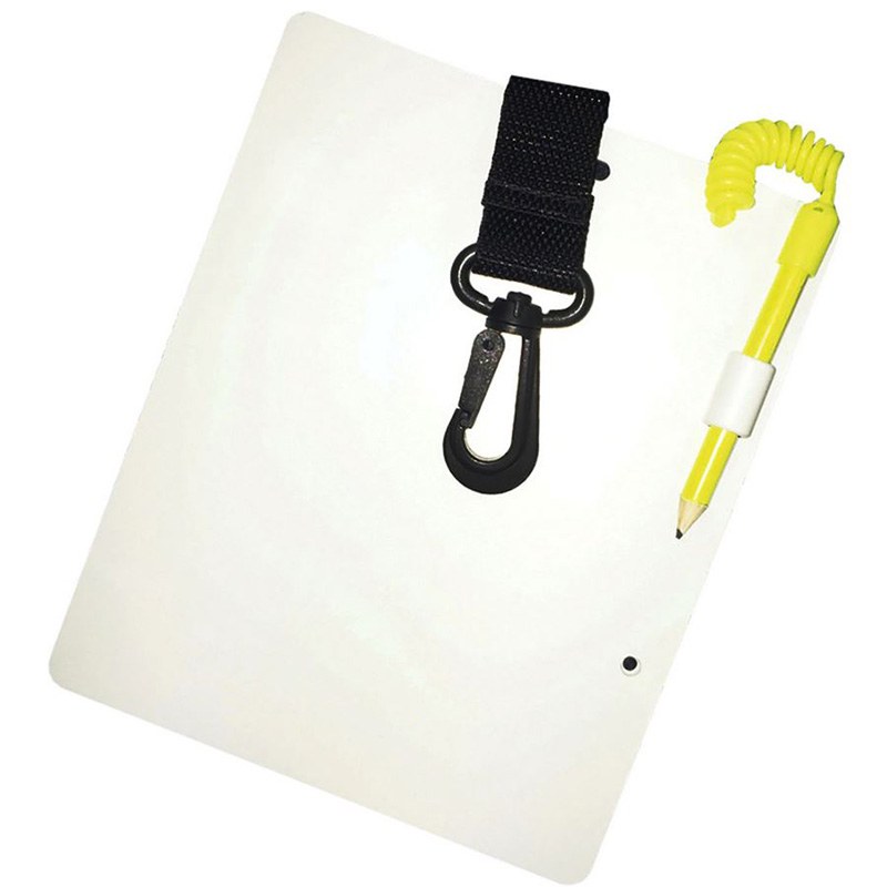 H2O SLATE WITH CLIP - H2O scuba accessories