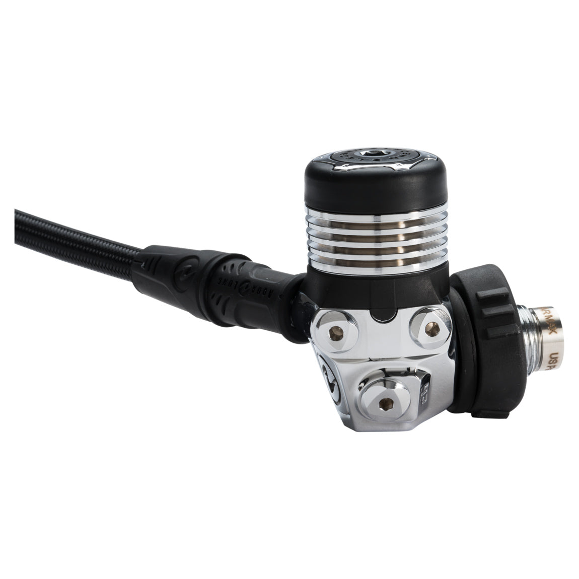 Aqualung LEG3ND Elite Black Edition – Din 300Bar Dive Regulator Set main view at SCUBA.co.za