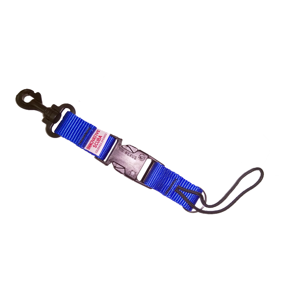 Split Ring Lanyard Swivel Clip Blue at SCUBA.co.za