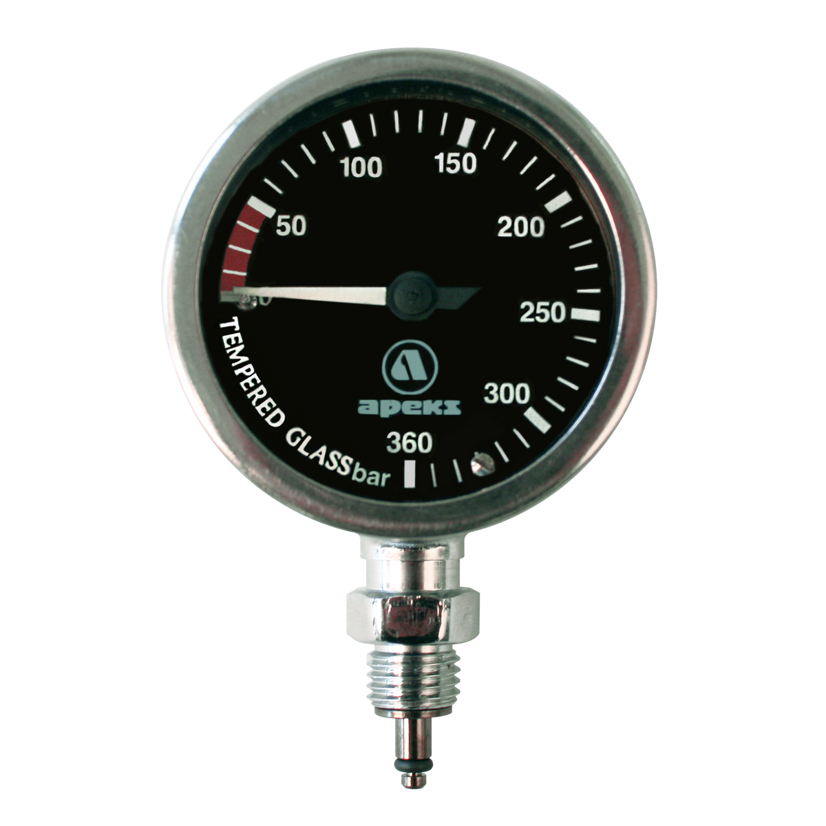 Apeks TEK Pressure Gauge, (Excluding hose) at SCUBA.co.za
