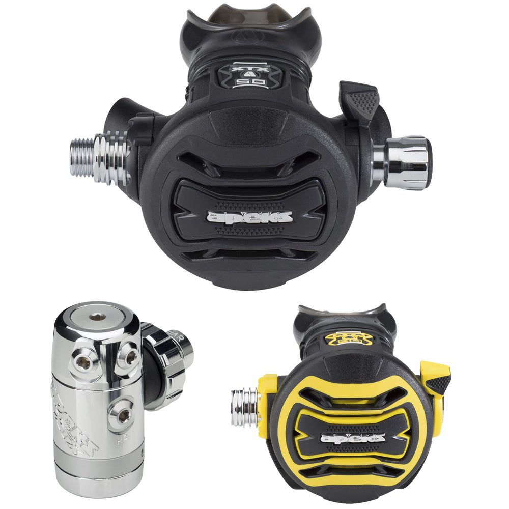 Apeks XTX50 Regulator + XTX50 Octo at SCUBA.co.za