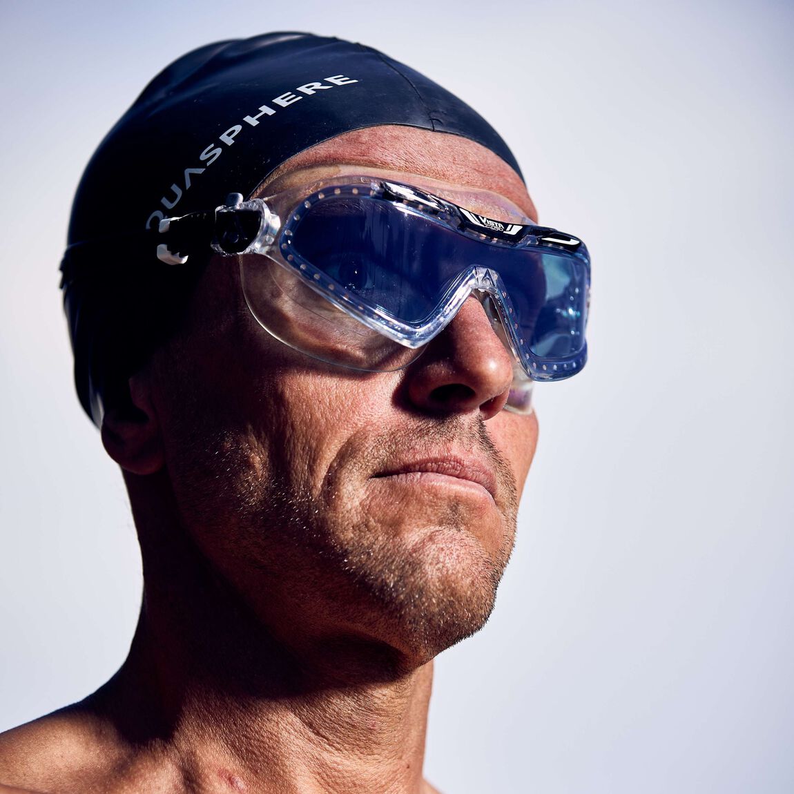 Aquasphere Vista XP – Smoke Lens – Transparent/Black Swim Mask product image