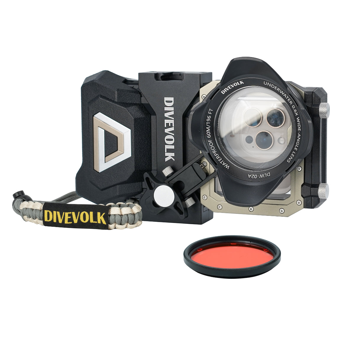 Divevolk SeaTouch 4 MAX PLUS Underwater Housing – Ocean Kit main view at SCUBA.co.za