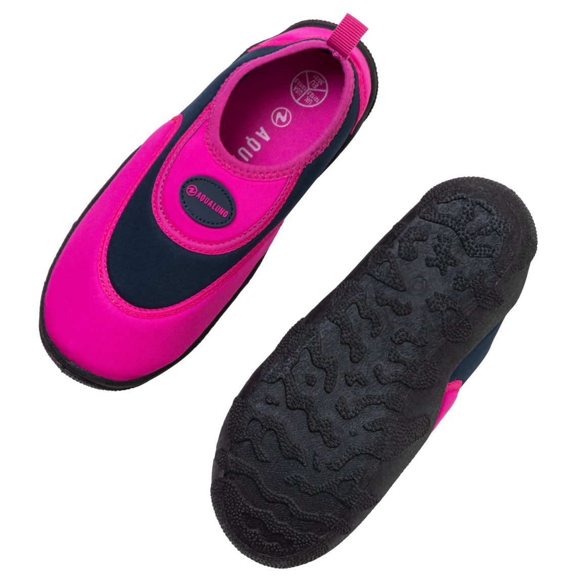 Aqualung BeachWalker – Kids’ Beach Footwear – Pink/Navy Blue product image