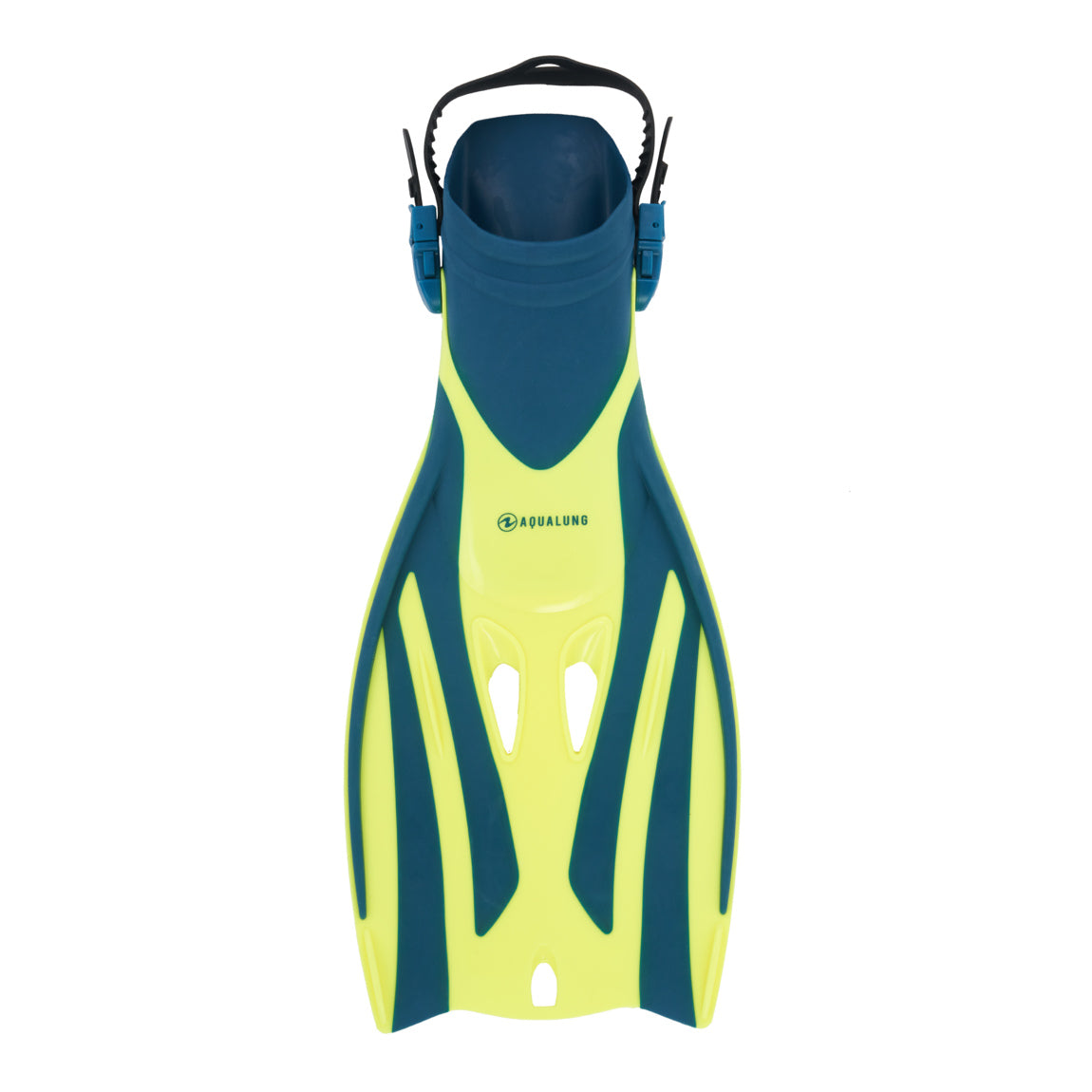 Aqualung Fizz – Adult Snorkeling Fins – Petrol/Yellow product image