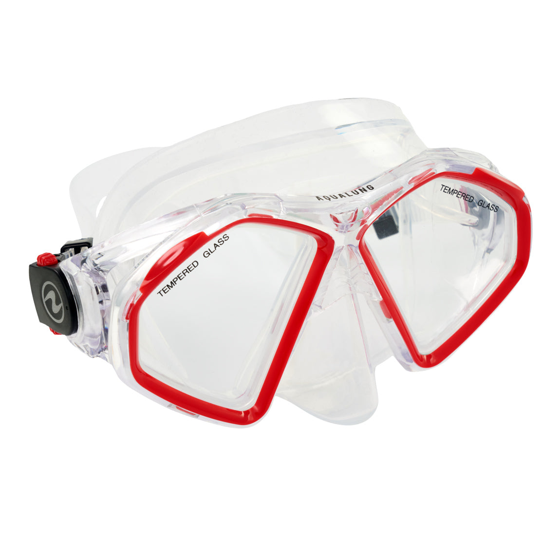 Aqualung Hawkeye Adult Snorkeling Mask – Red product image