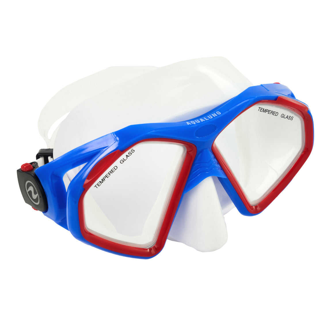 Aqualung Hawkeye SN Snorkeling Mask – White/Blue/Red product image