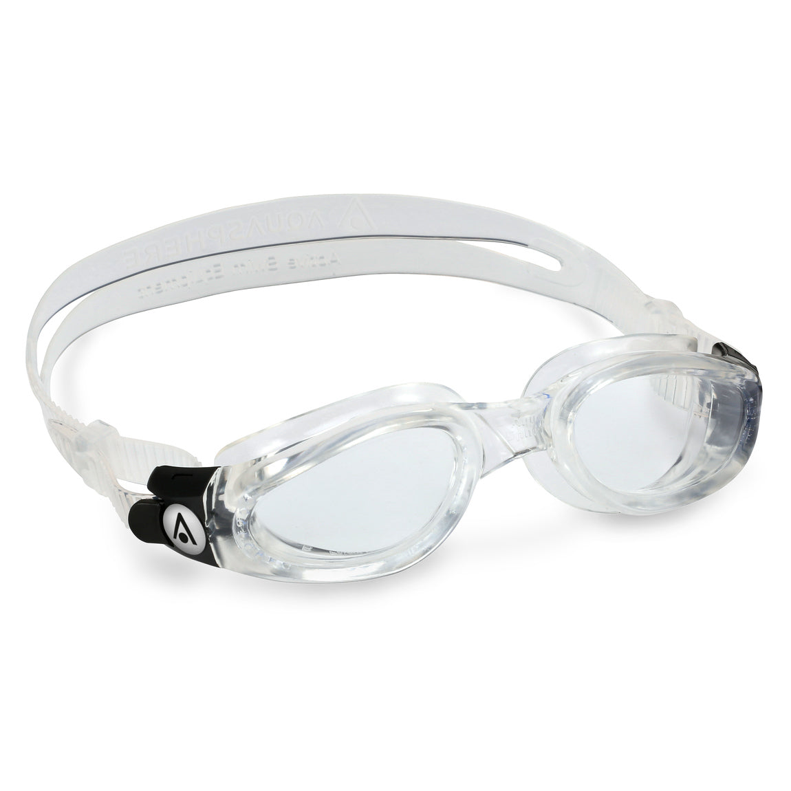 Aquasphere Kaiman – Clear Lens – Transparent/Transparent Swim Goggles product image