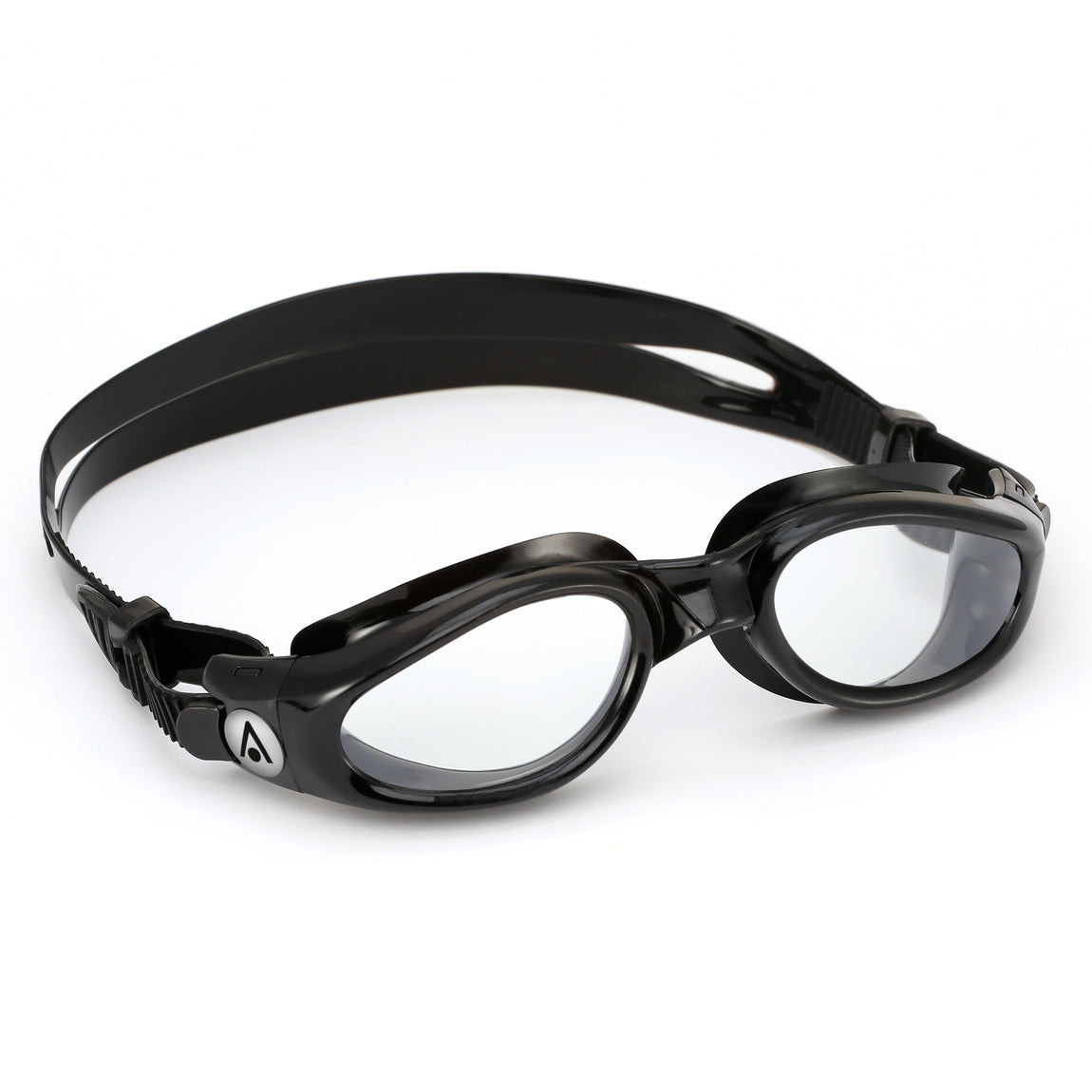 Aquasphere Kaiman – Clear Lens – Black/Black Swim Goggles product image