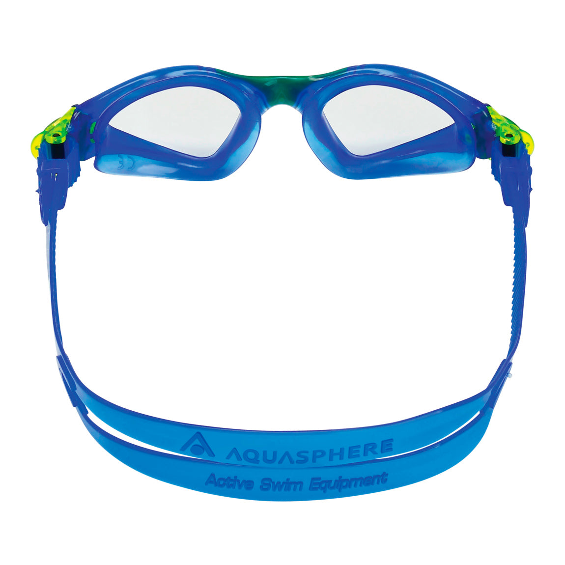 Aquasphere Kayenne Junior – Clear Lens – Blue/Yellow Swim Goggles product image