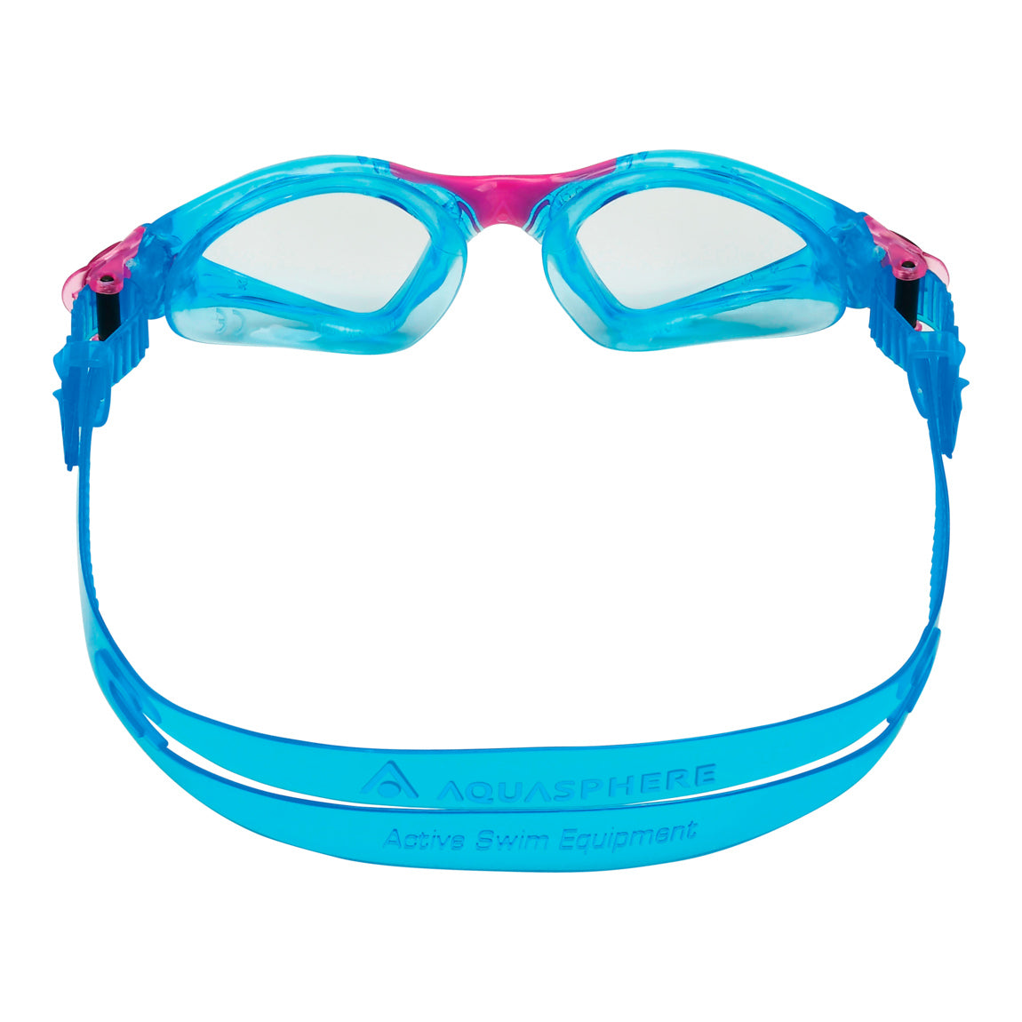 Aquasphere Kayenne Junior – Clear Lens – Aqua/Pink Swim Goggles product image