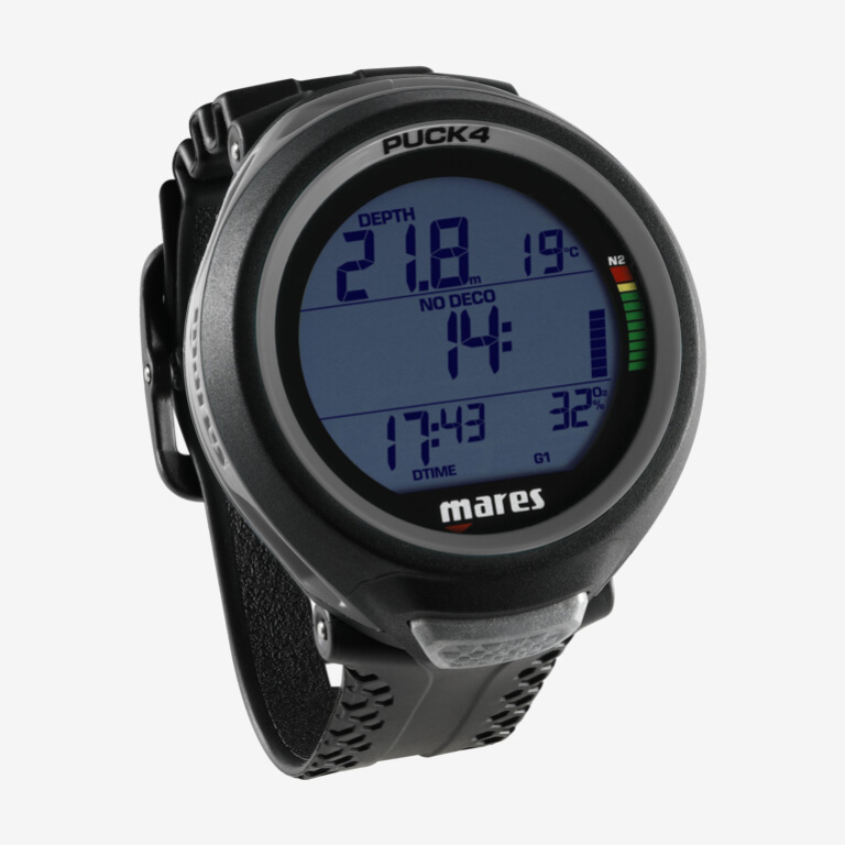 Mares Puck 4 dive computer, black