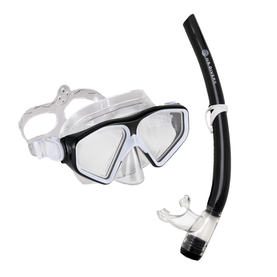 Snorkeling Combos U.S. Divers Tiki – Adult Snorkeling Combo – Black supporting image 3