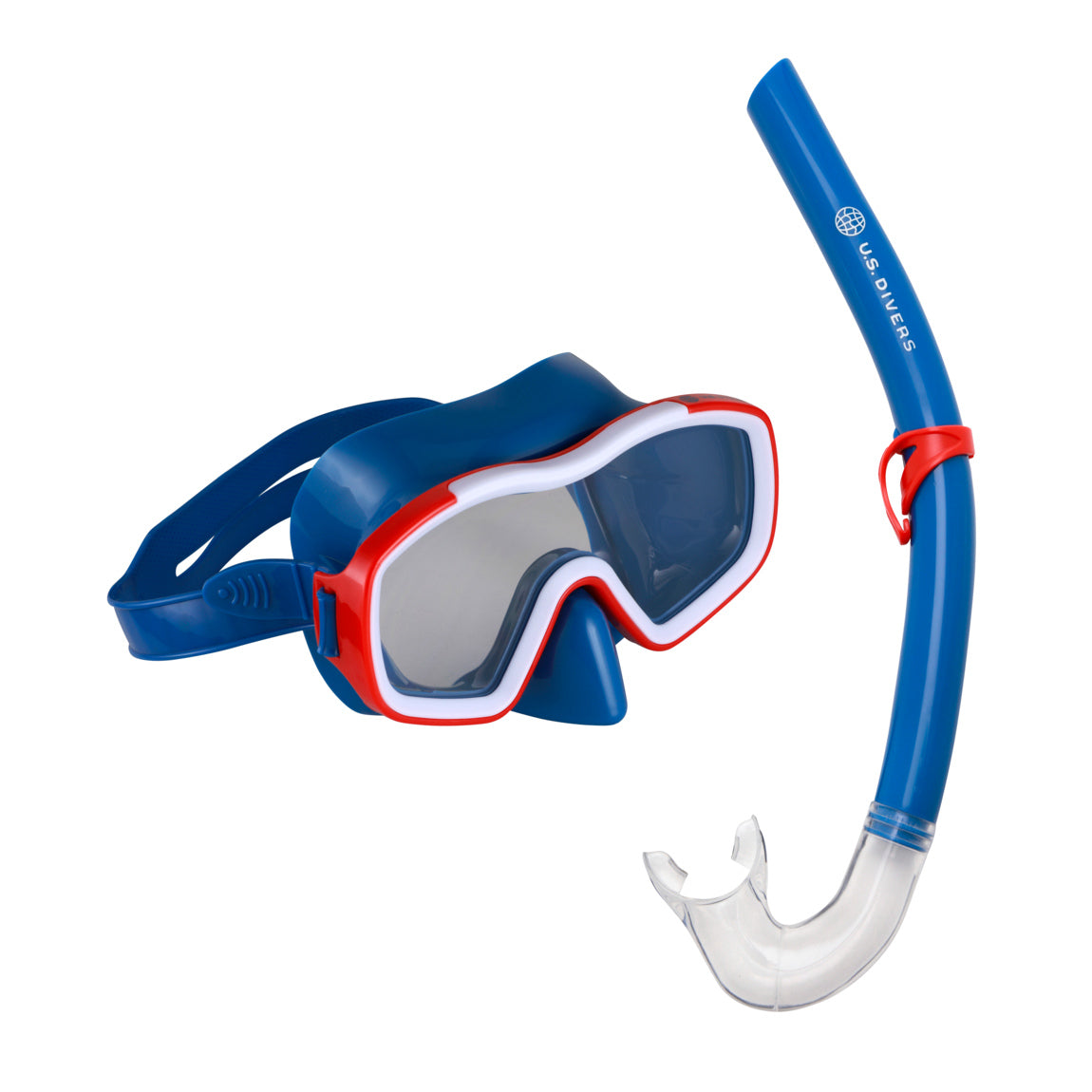Snorkeling Combos U.S. Divers Tiki – Junior Snorkeling Combo – Red/White supporting image 3
