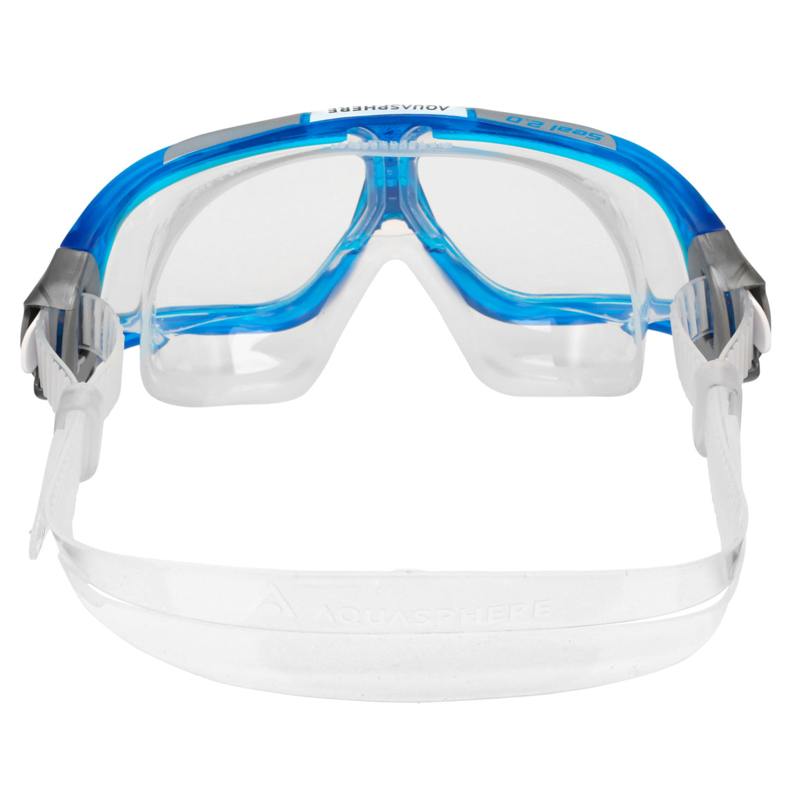 Aquasphere Seal 2.0 – Clear Lens – Blue/White Swim Mask product image