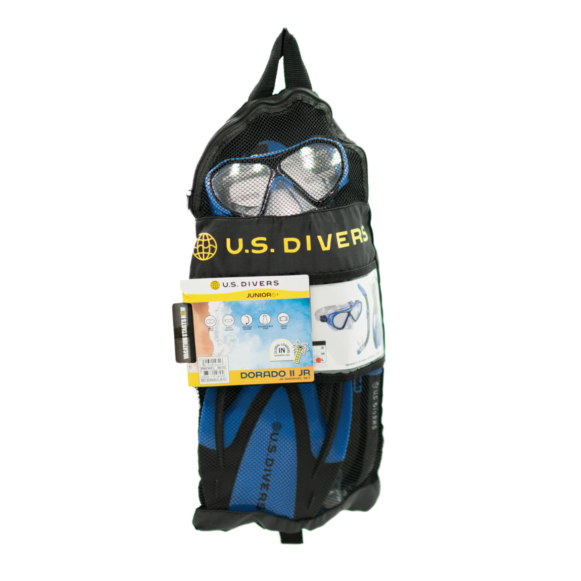 Snorkeling Sets U.S. Divers Dorado II – Junior Snorkeling Set – Blue/Black product image
