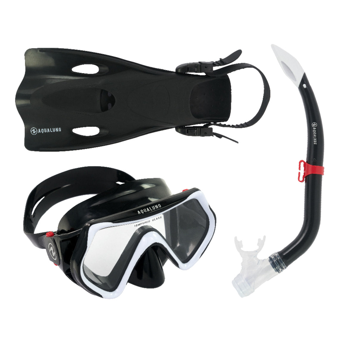 Aqualung Hero – Junior Snorkeling Set – Black product image