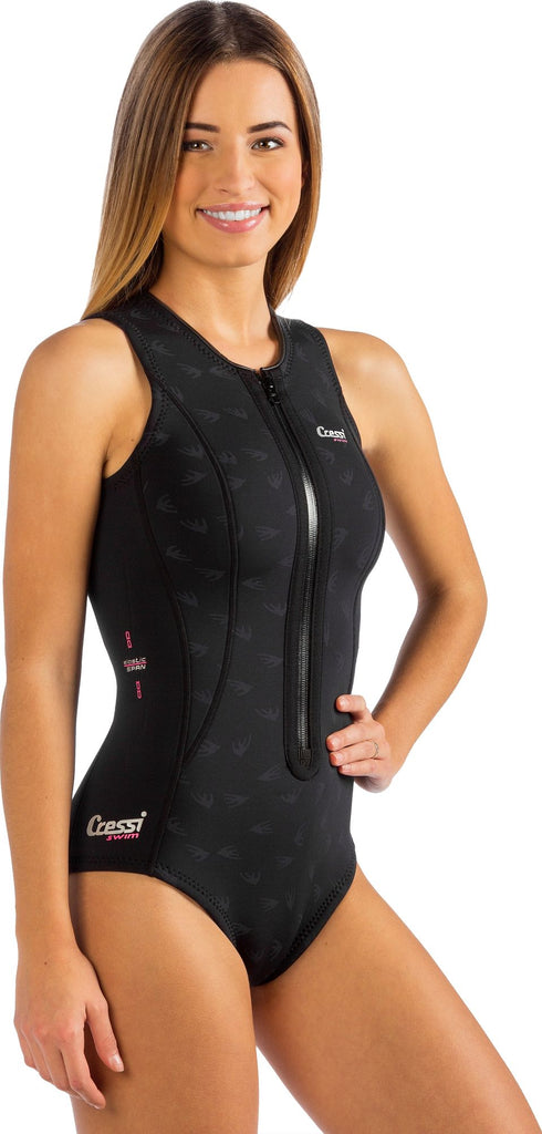 Cressi Termico Shorty Swimsuit Lady shorty da nuoto donna spiaggia nuoto muta mute umid mutino snorkeling & beach paddling swimming neoprene wetsuit swimsuit no sleeve shorty lady