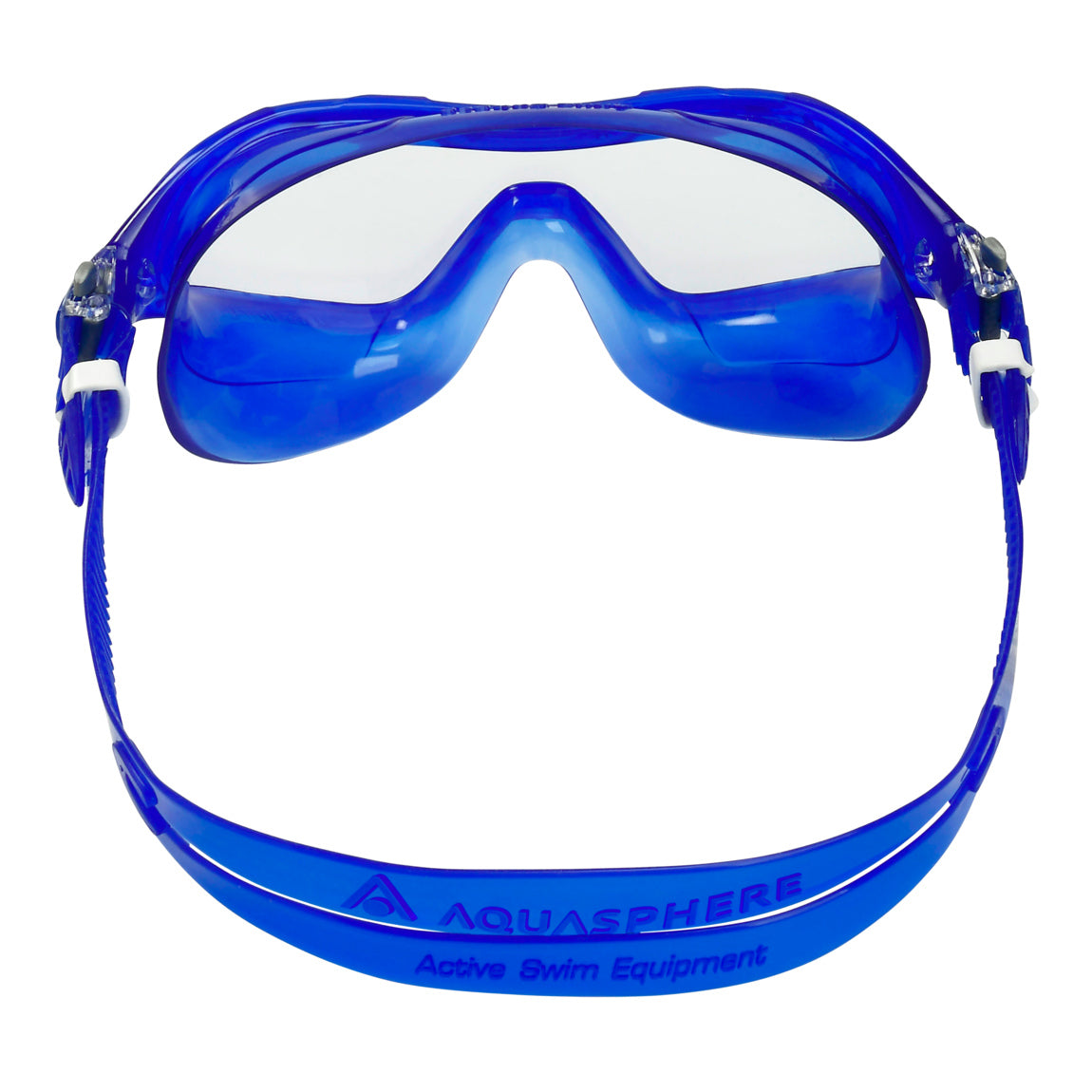 Aquasphere Vista XP – Clear Lens – Blue/White Swim Mask product image