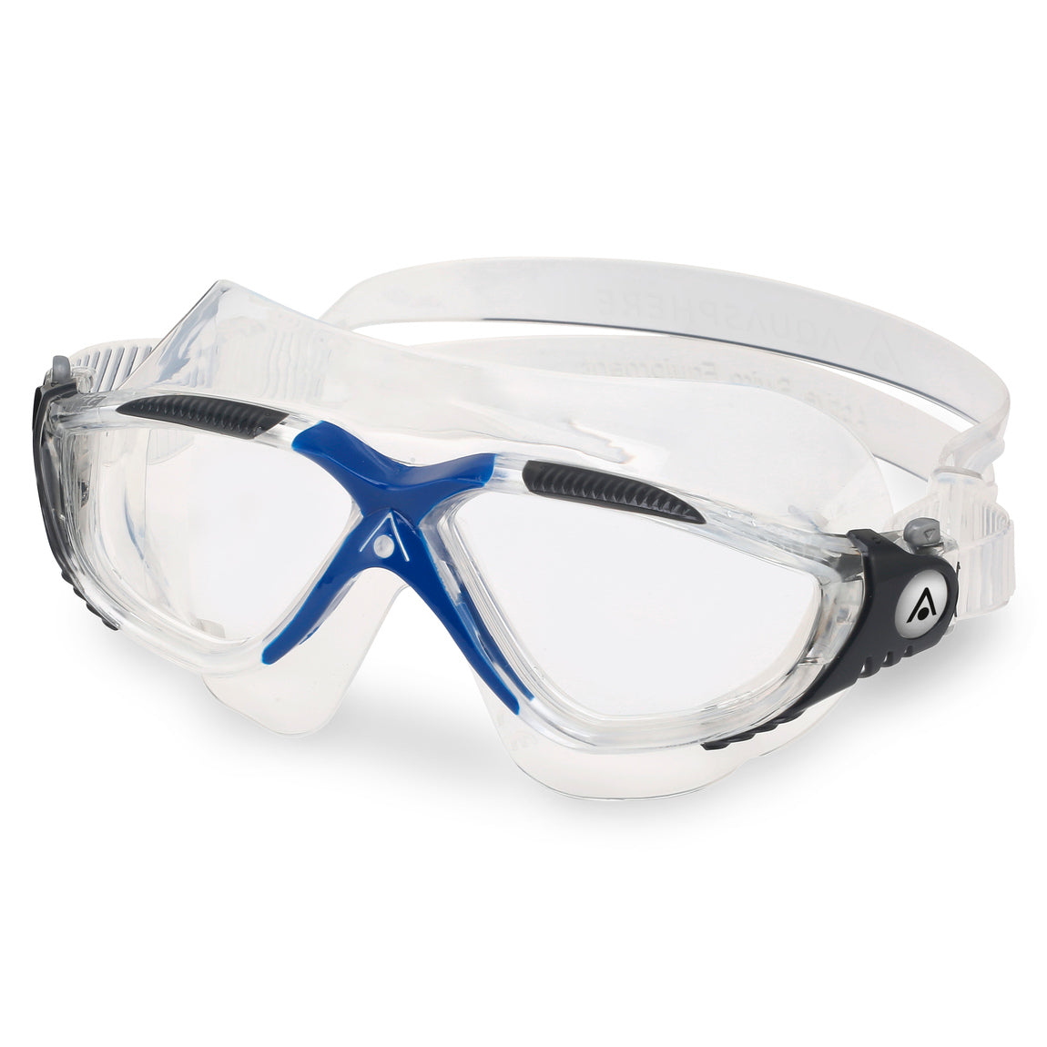 Aquasphere Vista – Clear Lens – Grey/Blue Swim Mask product image