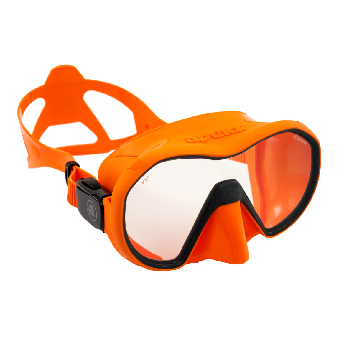 Apeks VX1 – Clear Lens – Orange/Grey Dive Mask product image