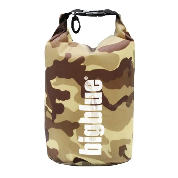 BigBlue 3L Camo Dry Bag – Brown – product view 1