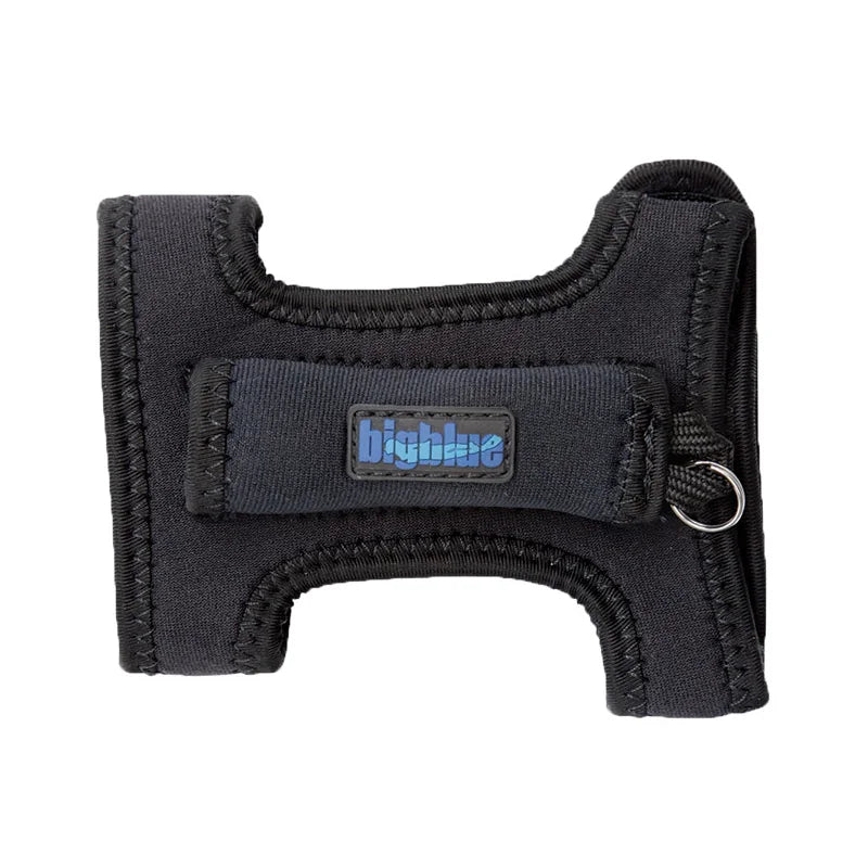 BigBlue neoprene hand glove mount for AL1200-series dive lights