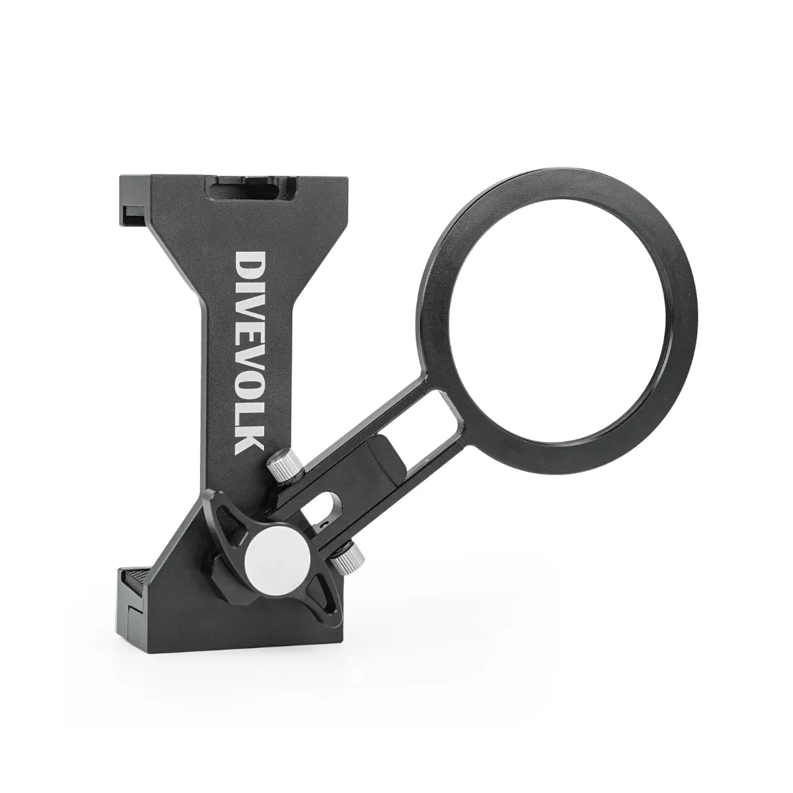 Divevolk SeaTouch 4 MAX PLUS expansion clamp with adjustable 67mm lens adapter