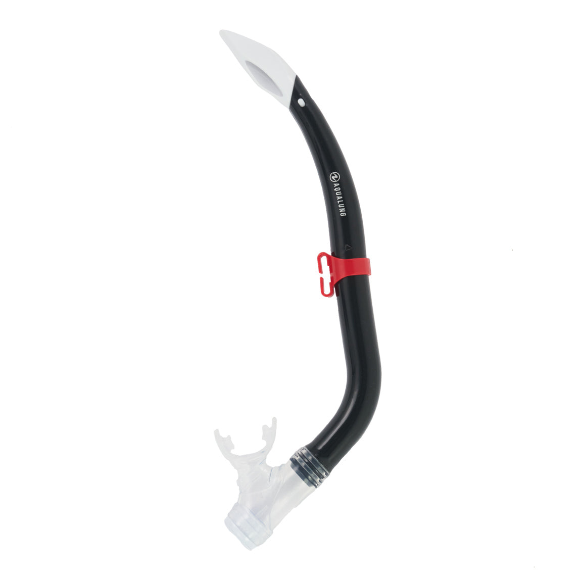 Aqualung Pike – Junior Snorkeling Snorkel – Black White Red product image