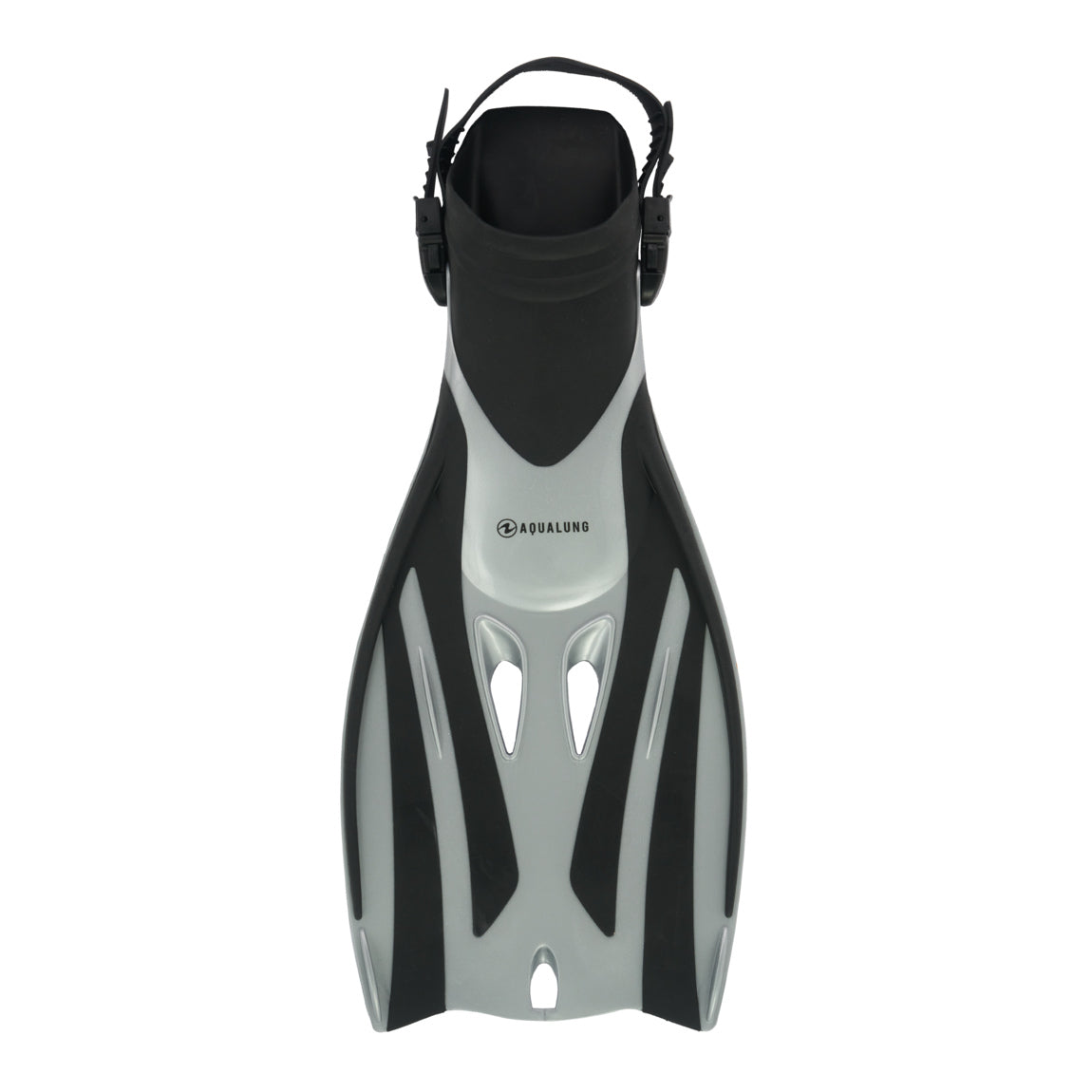 Aqualung Fizz – Adult Snorkeling Fins – Black/Silver product image