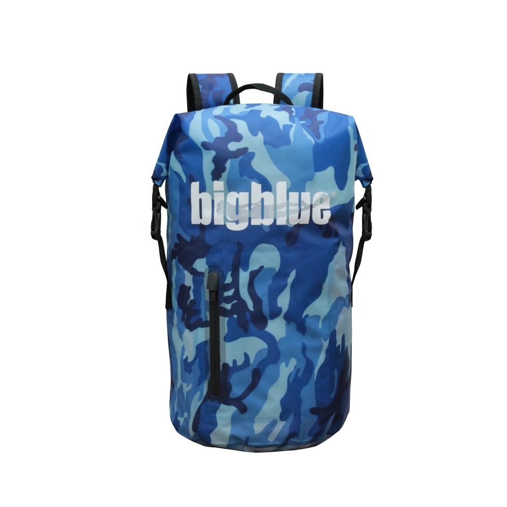 Big Blue Dive Lights BigBlue Backpack Dry Bag 30L Camo Blue product image