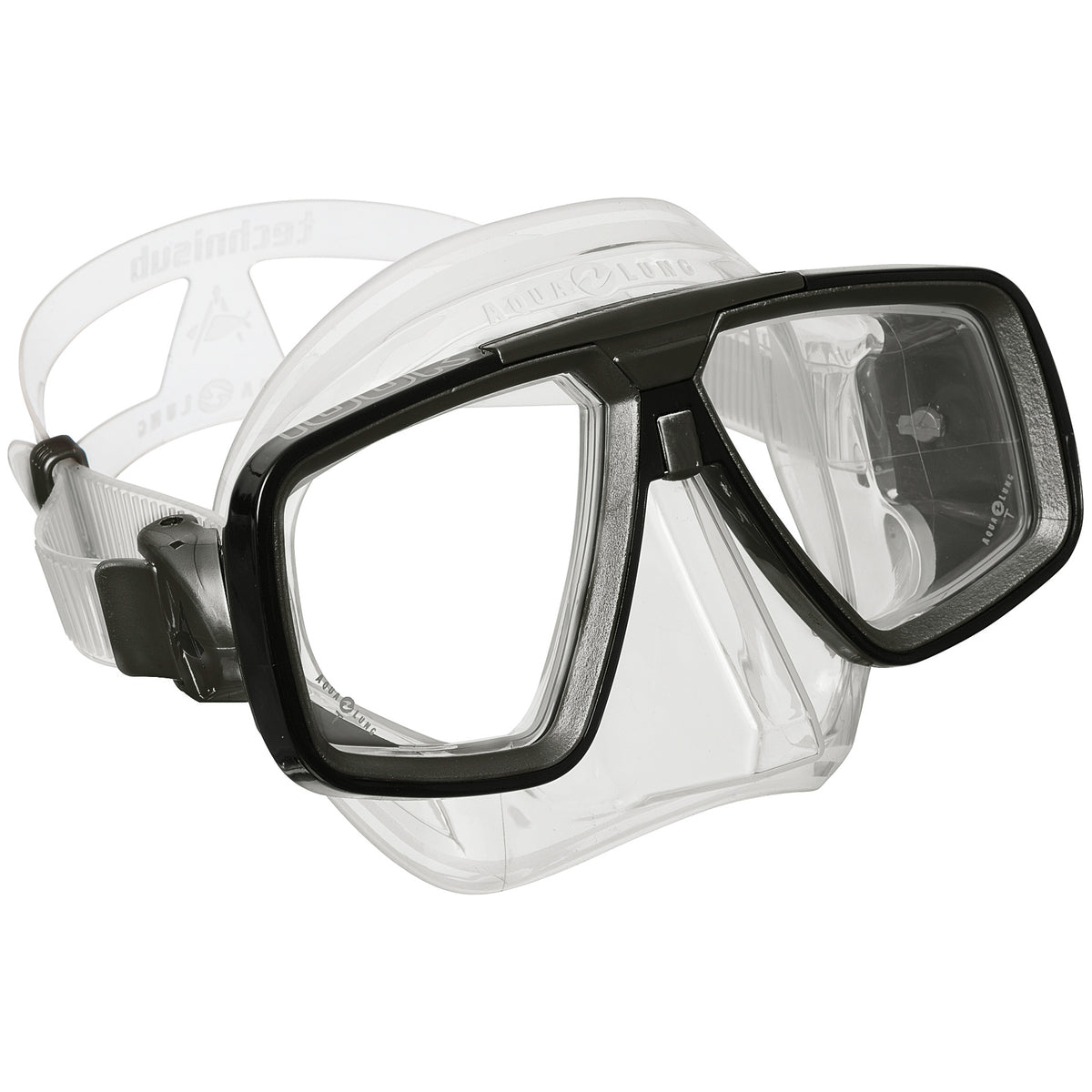 Aqualung Look Scuba Mask – Clear Black product image
