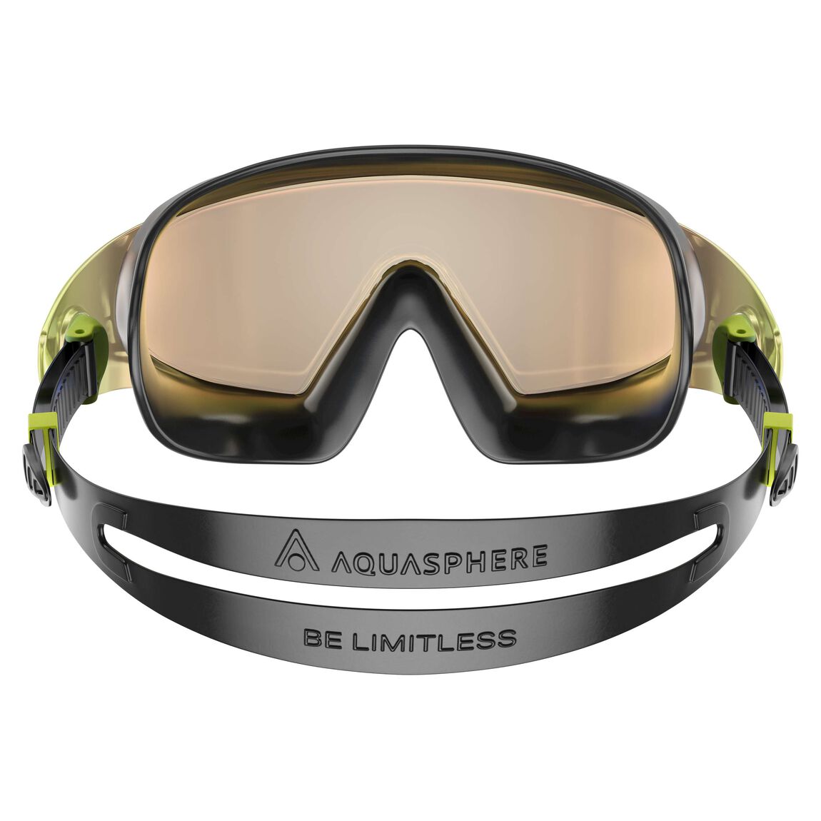 Aquasphere DEFY. Ultra – Blue Titanium Mirrored Lens – Swim Mask product image