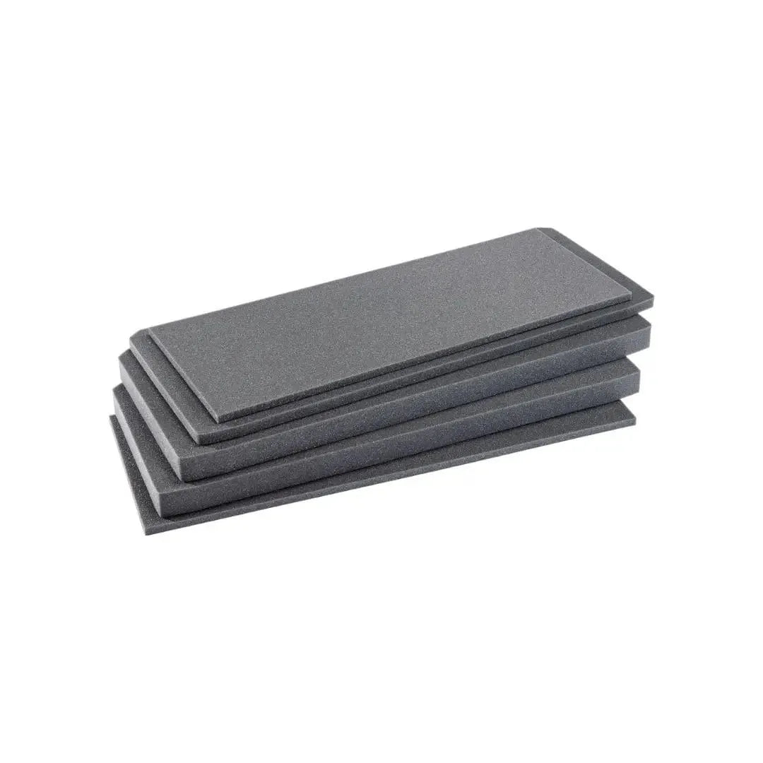 Pelican V700FS four-piece replacement foam set for the V700 Vault case, stacked layers