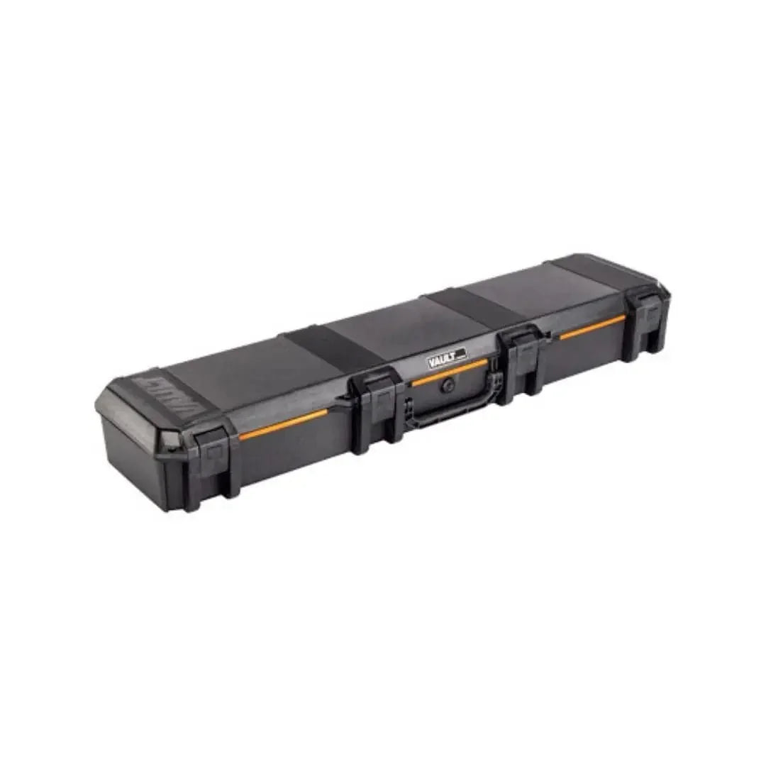 Pelican V770 Vault case in black, closed exterior view