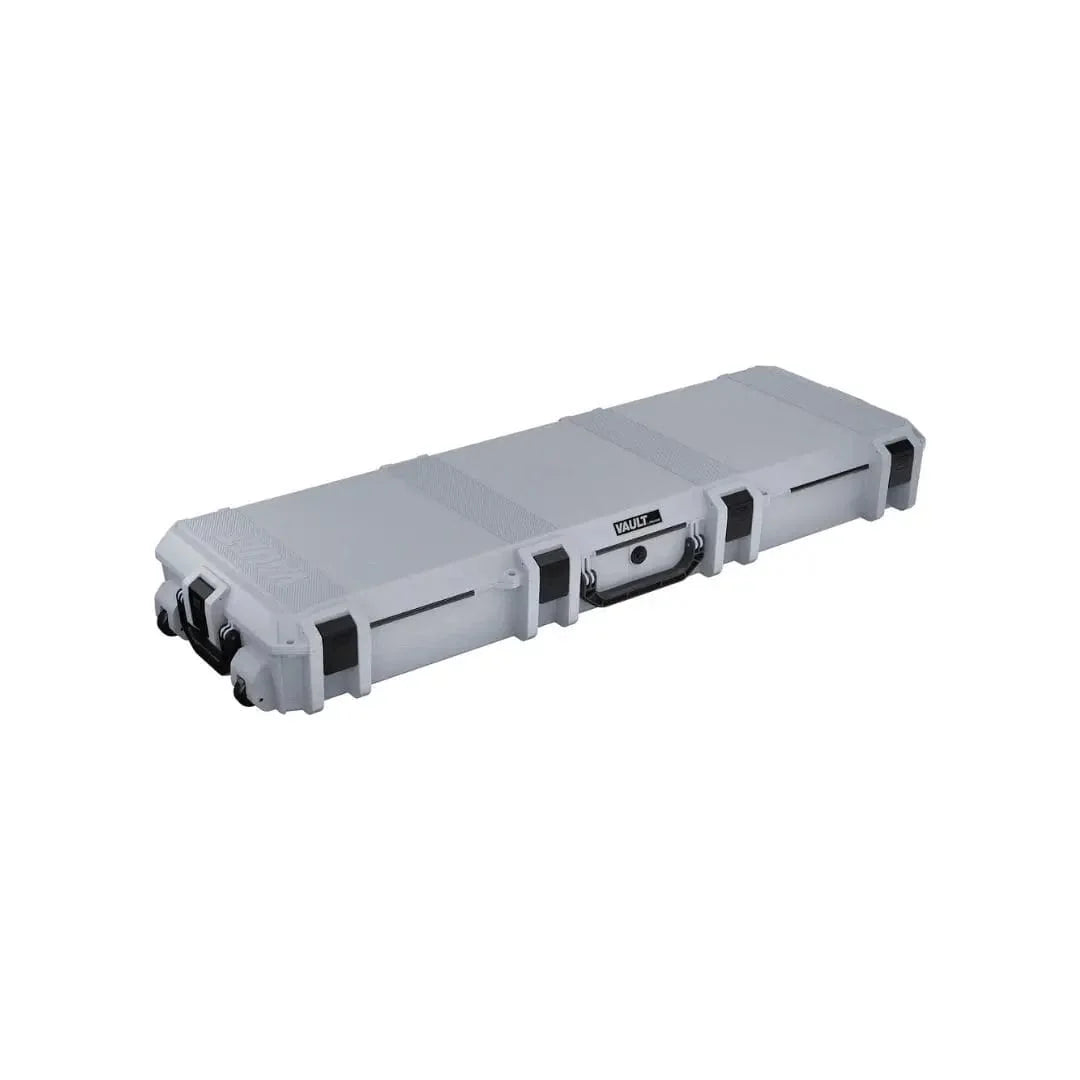 Pelican V800 Vault case in grey, closed exterior view