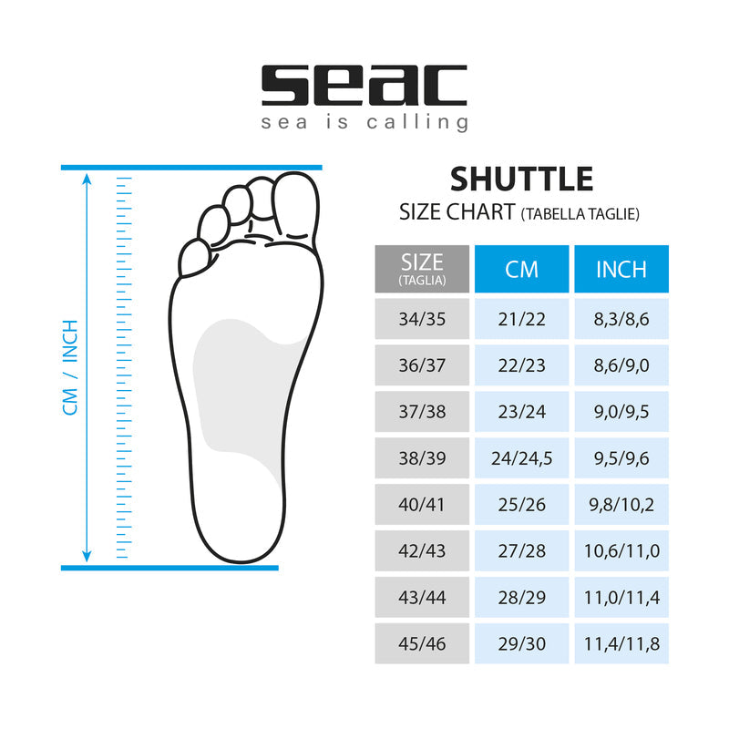 Swim Paddle - Seac Swim Fin – Shuttle Sport