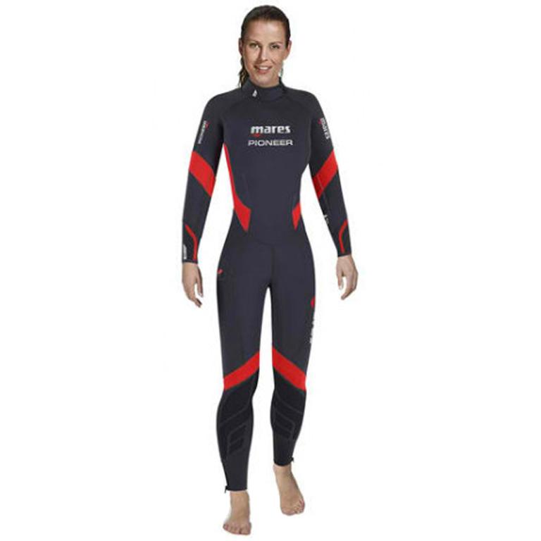 Wetsuits - Mares Pioneer 5mm (She Dive) Wetsuit (Back Zip)
